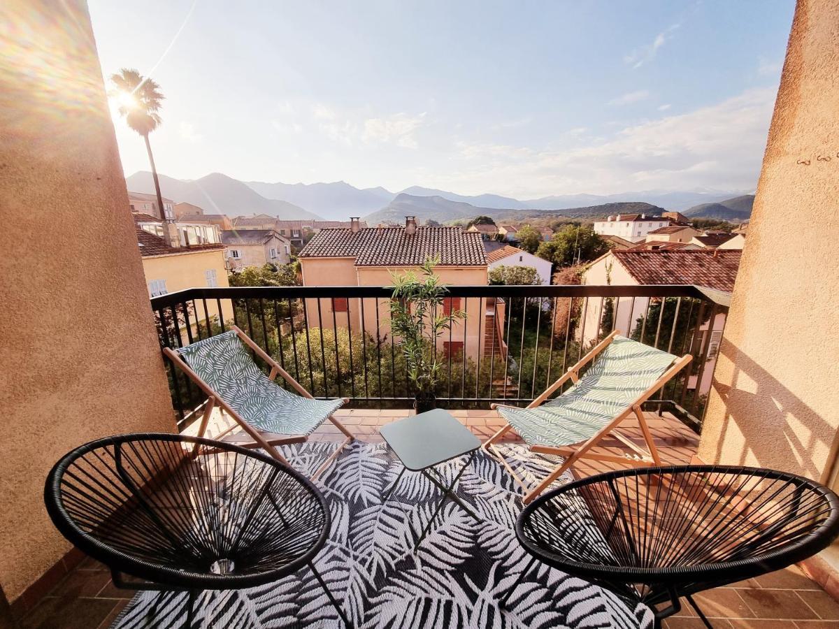 Bel Appartement Centre Ville 3 Chambres Saint-Florent  Exterior foto